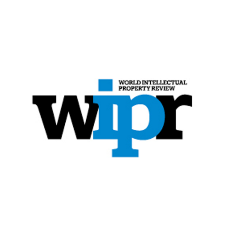 world Intellectual property review Logo of World Intellectual Property Review (WIPR) featuring bold letters with a blue accent.