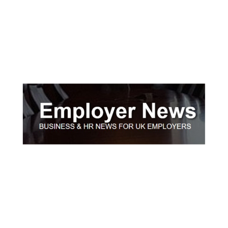 Employer News Text reading "Employer News: Business & HR news for UK employers."
