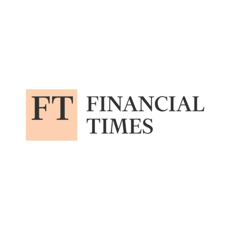 Financial Times Logo of the Financial Times, featuring the letters "FT" in a minimalist design.
